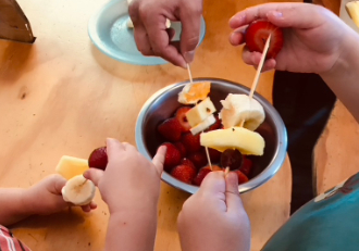 Actividad Alimentación Saludable Jardin Infantil Casa Roble educación Pikler Waldorf